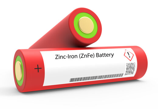 Zinc-Iron (ZnFe) Battery ZnFe batteries are used in low-cost applications such as flashlights and toys. They have a long shelf life and can operate in a wide range of temperatures.