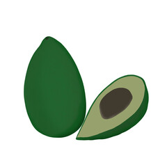 Avocado png