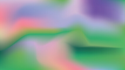 Colorful Spring Flowers Gradient