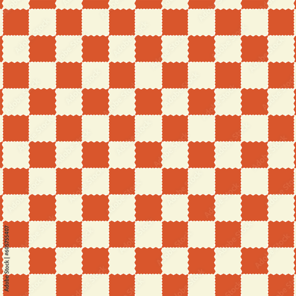 Aufkleber abstract chekered pattern art vector suitable for wallpaper and background.