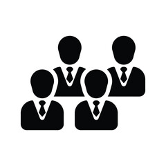 Adult, fellow, group icon.