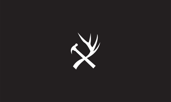Deer Head Vector Logo Icon