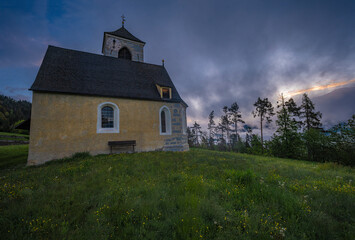 Fototapeta premium church in the mountains