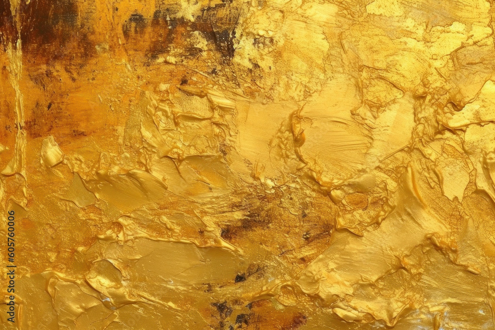 Poster Gold abstract background texture used as background,abstract luxury and elegant background texture