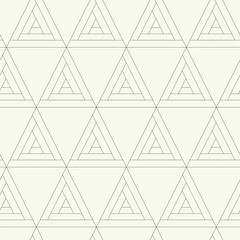 Fototapeta premium Vector monochrome geometric pattern in simple graphic design. Fashion trendy geometry.