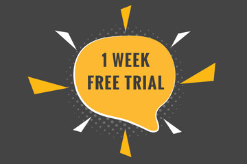 1 week Free trial Banner Design. 1 week free banner background