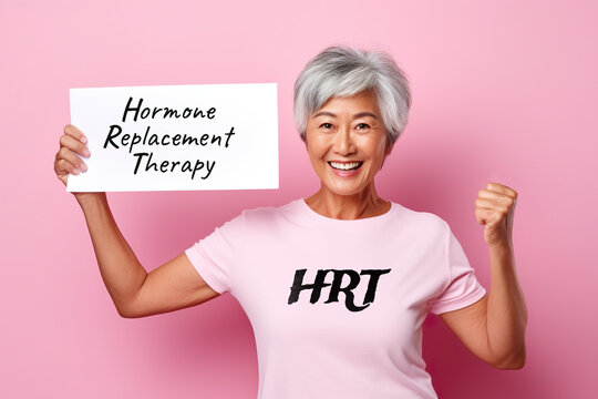 HRT hormone replacement therapy vector illustration. MtF and FtM