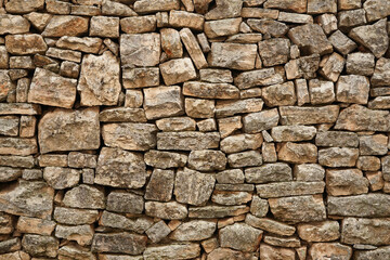 old stone wall background or texture