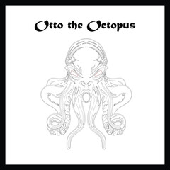 Octopus vector art, Illustration of octopus for tshirt design Free Vector.