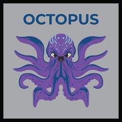 OCTOPUS ESPORTS LOGO VECTOR DESIGN.