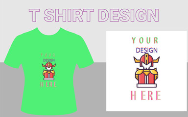 T Shirt  Design Template with vector file adobe illustrator 