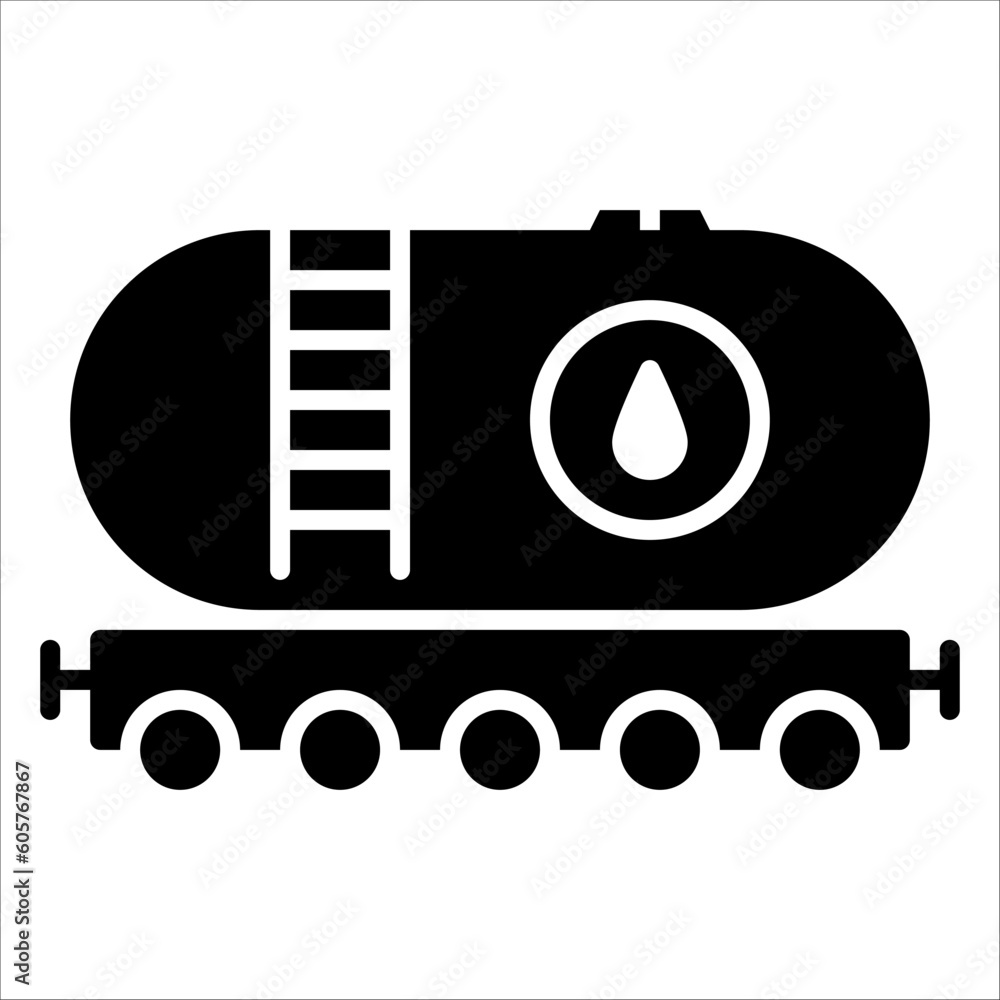 Poster solid vector icon for natural resources which can be used various design projects.