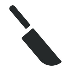 Knife vector icon. Knife flat sign design. Knife symbol pictogram