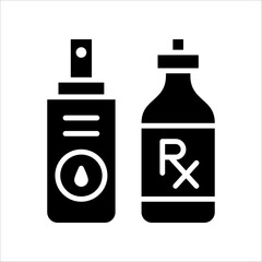 Solid vector icon for medicare which can be used various design projects.