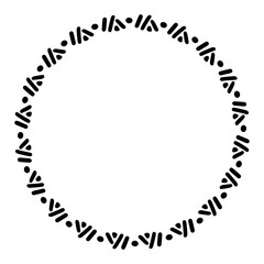 art circle frame