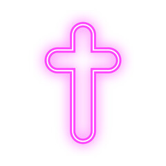 neon holy cross