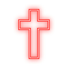 neon holy cross