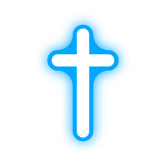 neon holy cross