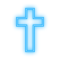 neon holy cross