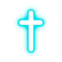 neon holy cross