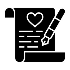 Wedding Contract Icon