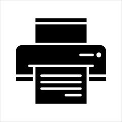 Solid vector icon for printing which can be used various design projects.