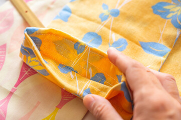 底のマチの補強