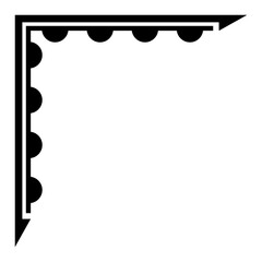 art corner edge border