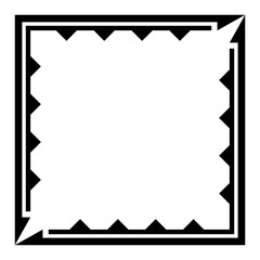art modern square frame