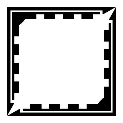 art modern square frame