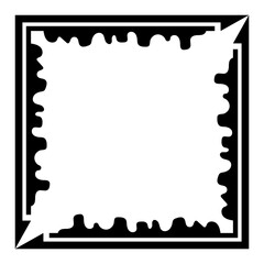 art modern square frame