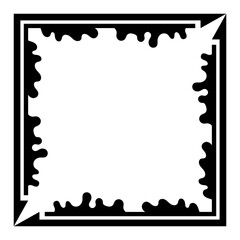 art modern square frame