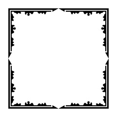 art modern square frame