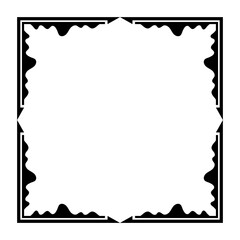 art modern square frame