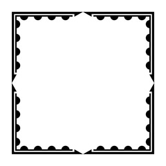 art modern square frame