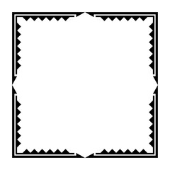 art modern square frame