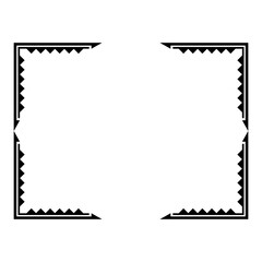 art modern rectangle frame