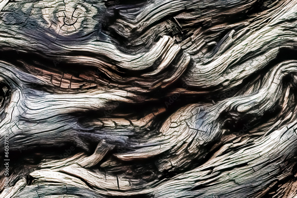 Poster old wood texture. abstract background for design. pattern of old wood. generative ai