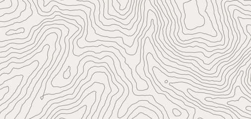 Topographic map pattern contour background geography landscape. 3d land structure map grid mountain earth abstract topography. © kolonko