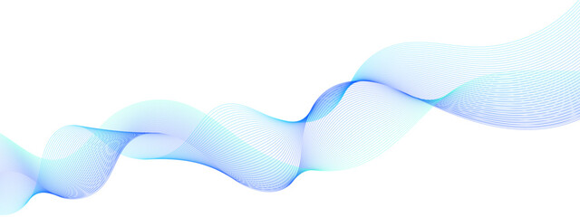 Abstract colorful wave and curve lines with technology background. Abstract frequency sound wave technology and science background. Wavy banner, template design.