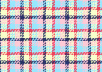 plaid pattern vintage fabric design