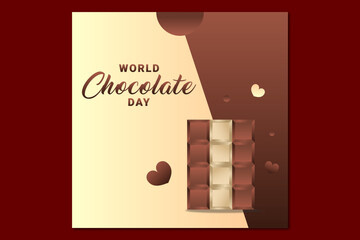 Happy world chocolate day, chocolate is your best priority.  