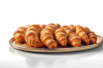 croissant on a plate