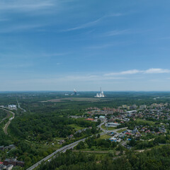 Jaworzno - Panorama miasto  - obrazy, fototapety, plakaty