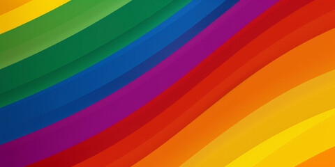 Colors of Inclusion: Embracing Equality with the LGBTQ+ Pride Flag. Generated AI