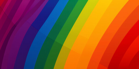 Colors of Inclusion: Embracing Equality with the LGBTQ+ Pride Flag. Generated AI