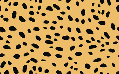 Abstract modern leopard seamless pattern. Animals trendy background. Color decorative vector stock illustration for print, card, postcard, fabric, textile. Modern ornament of stylized skin