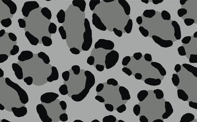 Abstract modern leopard seamless pattern. Animals trendy background. Color decorative vector stock illustration for print, card, postcard, fabric, textile. Modern ornament of stylized skin