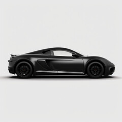 Fototapeta premium Hatch car isolated on white auto, car, automobile, luxury, sport, drive, fast