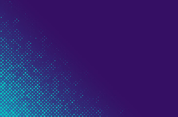 fiori cartolinaPurple dotted background. Vector pattern, turquoise dot symmetrical shapes. Reticulated, perforated modern pattern for technology or business concept.